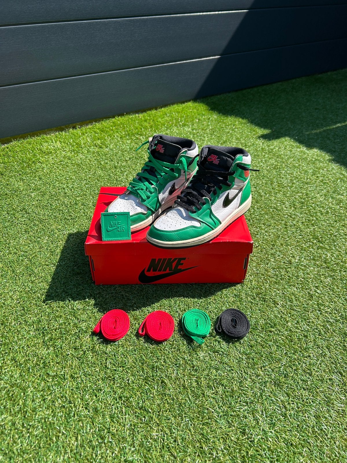 Nike Air Jordan 1 High Lucky Green, Overige kleuren, Ophalen of Verzenden, Sneakers of Gympen, Zo goed als nieuw