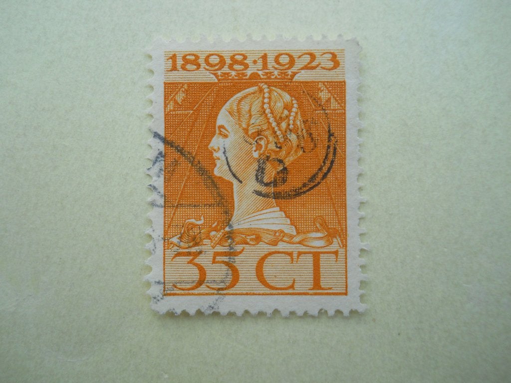Nederland 1923 Jubileumzegel Nvph.127 gestempeld, Postzegels en Munten, Postzegels | Nederland, Ophalen of Verzenden, T/m 1940