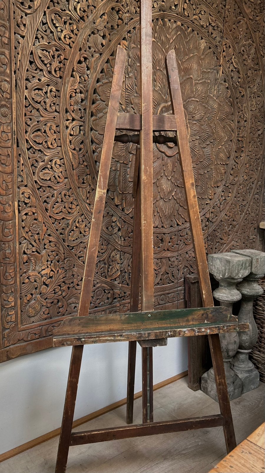 Oude franse toonezel schildersezel sober sleets geleefd, Antiek en Kunst, Ophalen