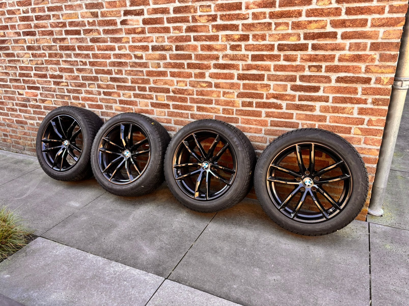 Originele BMW velgen 18inch met winterbanden, Auto-onderdelen, Ophalen, 18 inch, 245 mm, Velg(en)