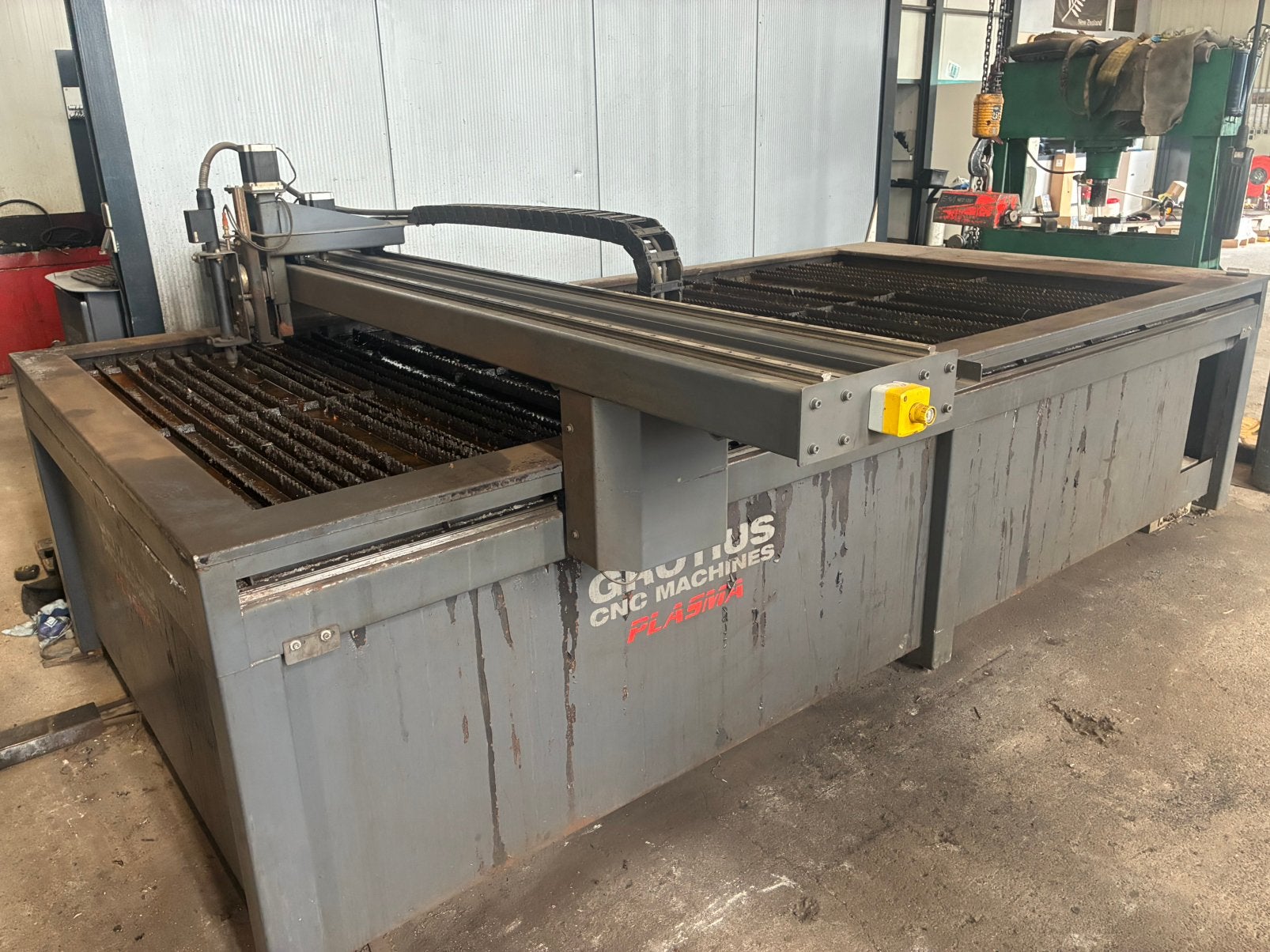 Grotius Cnc plasma, Ophalen