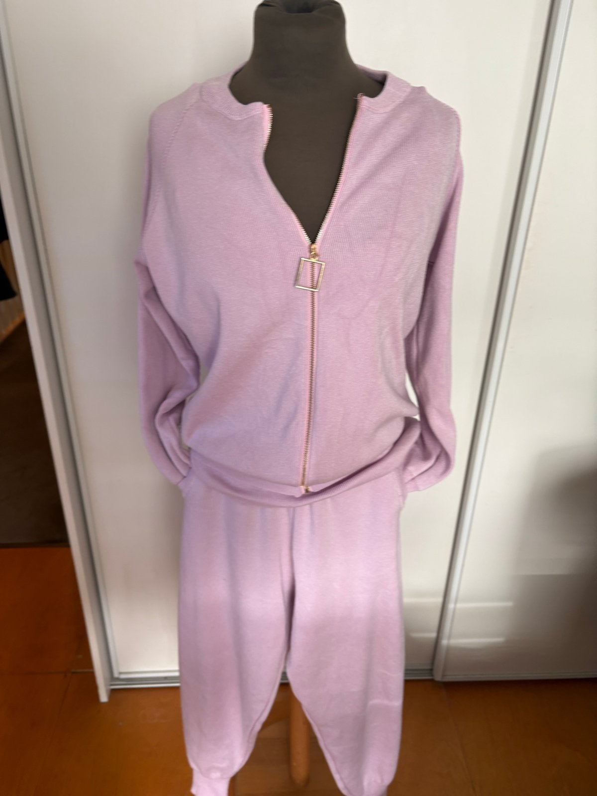 Softy 3-delig Vrijetijdspak Lila Viscose Maat 38/40, Kleding | Dames, Ophalen of Verzenden, Zo goed als nieuw, Maat 38/40 (M)