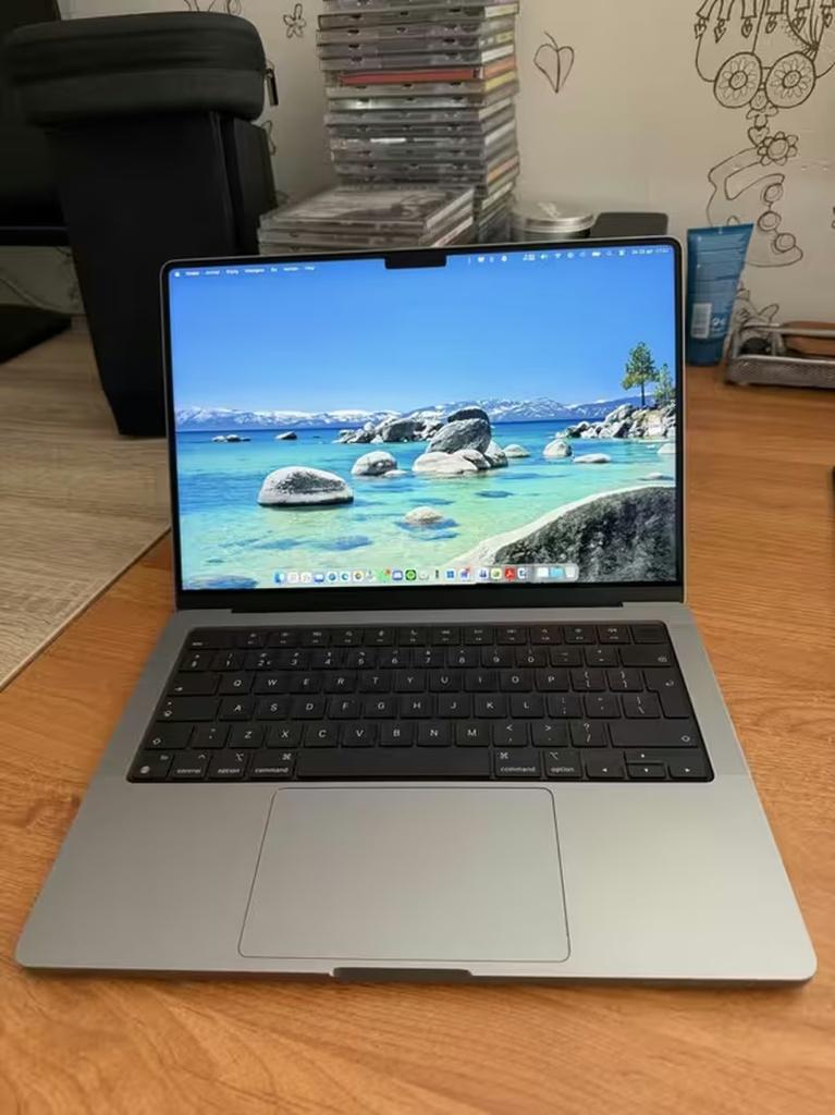 Apple MacBook Pro 2021 14" M1 Pro, Computers en Software, Apple Macbooks, MacBook Pro, Qwerty, Overige groottes, 512 GB