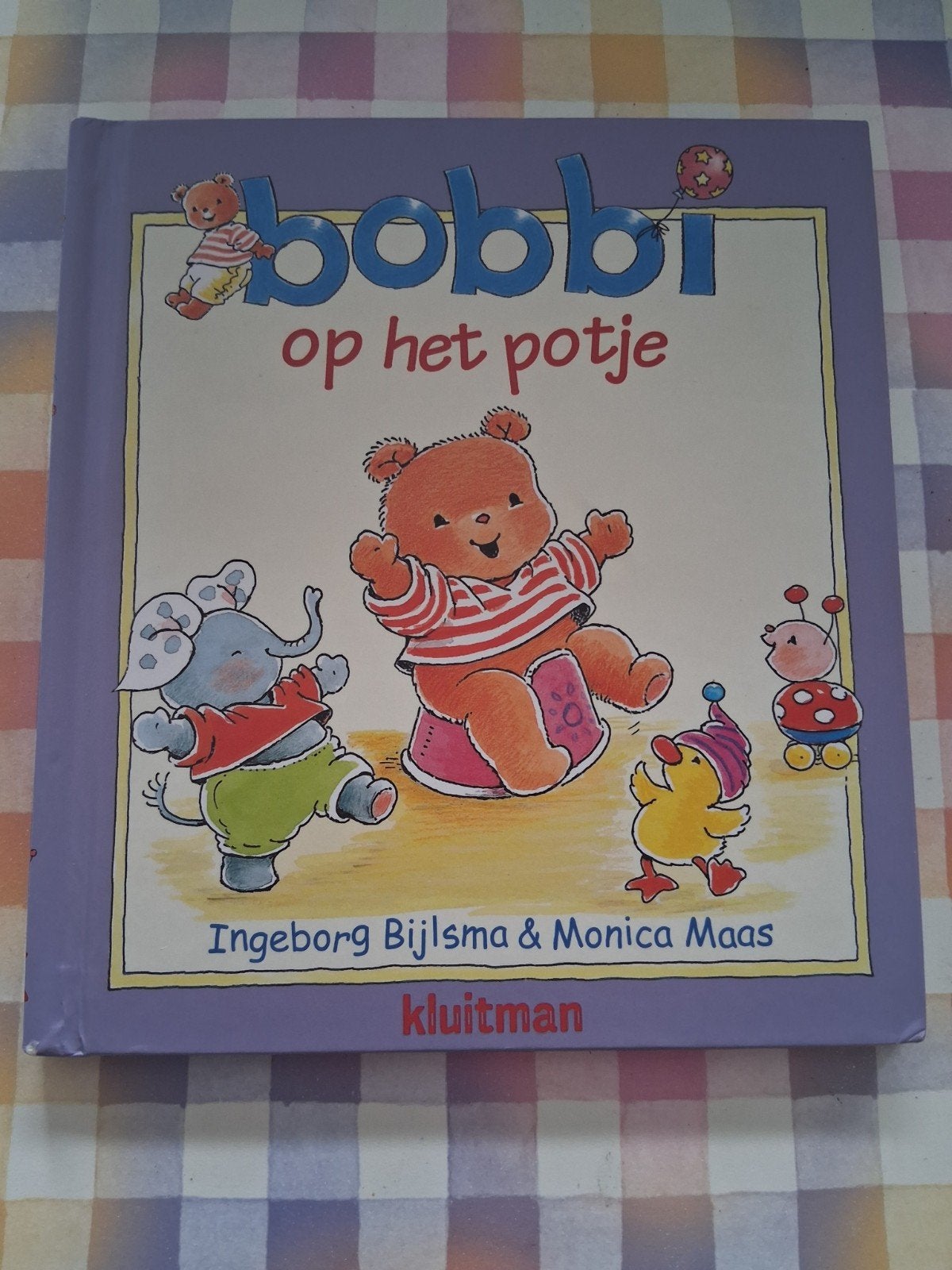 boek monica maas - bobbi op het potje, Ophalen of Verzenden, Gelezen, 2 tot 3 jaar