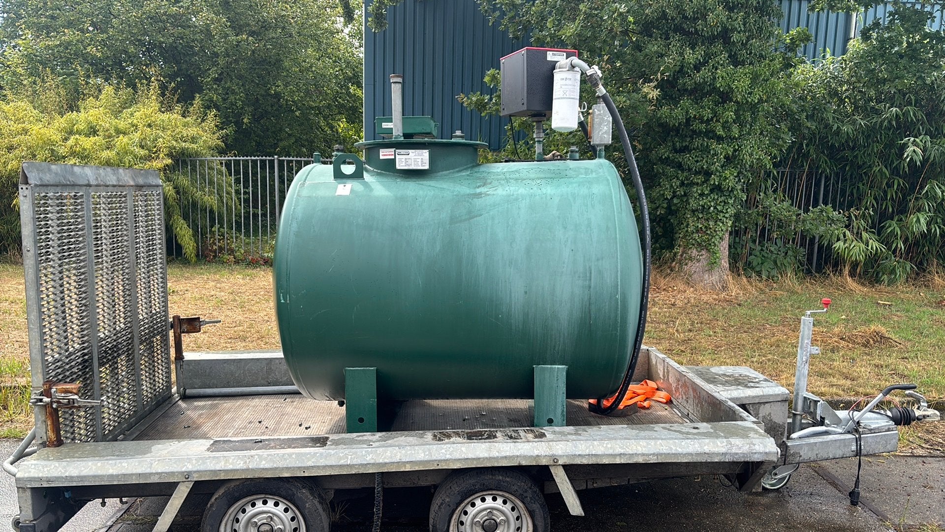 2000 liter brandstof opslag tank, Ophalen of Verzenden