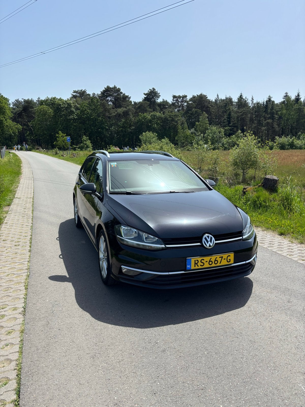 Volkswagen Golf Variant 1.0 TSI 110pk 2018 Zwart, Voorwielaandrijving, Zwart, Zwart, Origineel Nederlands