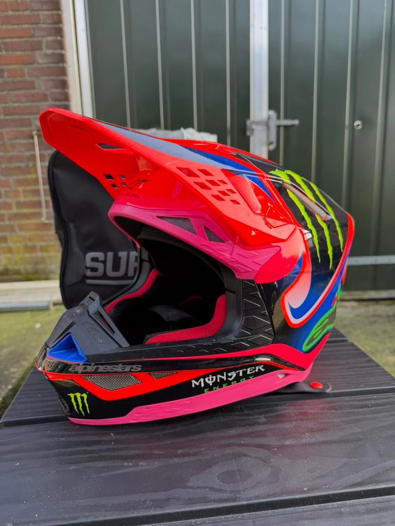 Alpinesstar M10 helm, Motoren, Kleding | Motorhelmen, Ophalen of Verzenden, Tweedehands, Integraalhelm, Overige merken