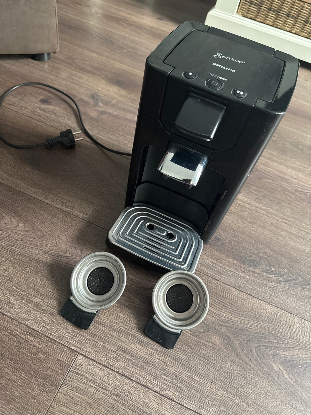 Philips Senseo Koffiezetapparaat Zwart - Goede Staat, Ophalen, Koffiepads en cups, Gebruikt, Koffiemachine