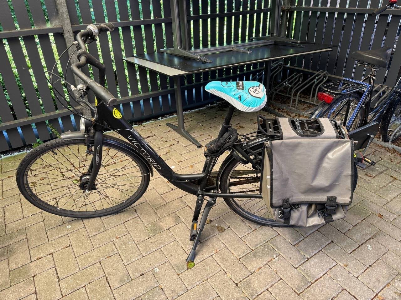 Victoria Damesfiets - 7 versnellingen, automatische verlicht, Fietsen en Brommers, Overige merken, Gebruikt, Velgrem, Versnellingen