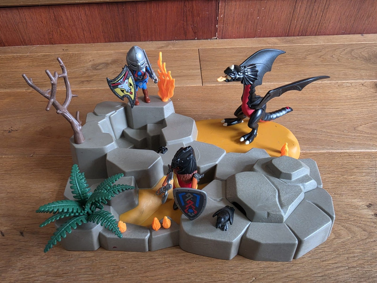 Playmobil set 4006 Drakenridders met draak, Ophalen of Verzenden, Gebruikt, Jongen of Meisje
