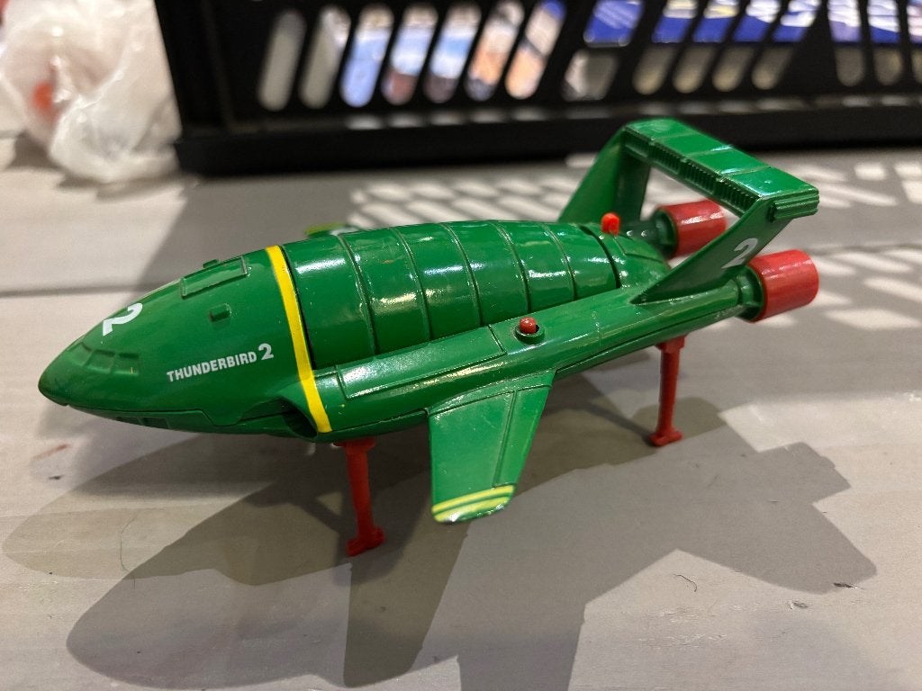Matchbox Thunderbird 2 uit 1992 in nieuwstaat!, Ophalen of Verzenden, Zo goed als nieuw