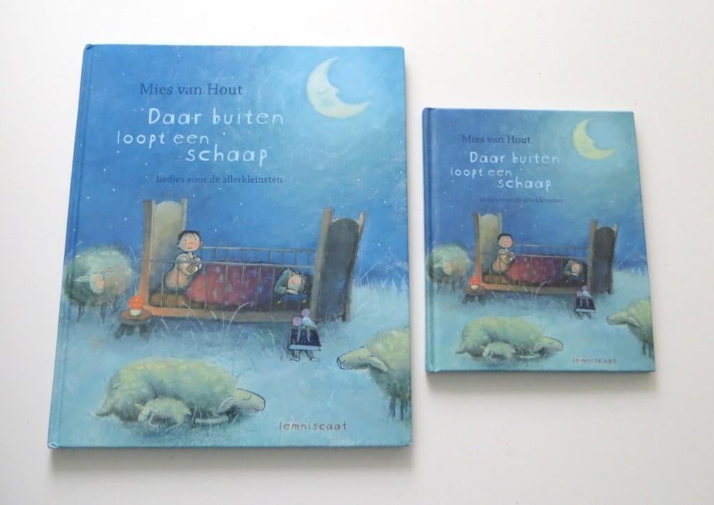 2x Lemniscaten 2425: Daar buiten loopt een schaap 0+, Boeken, Gelezen, Mies van Hout, Ophalen of Verzenden, 0 tot 6 maanden