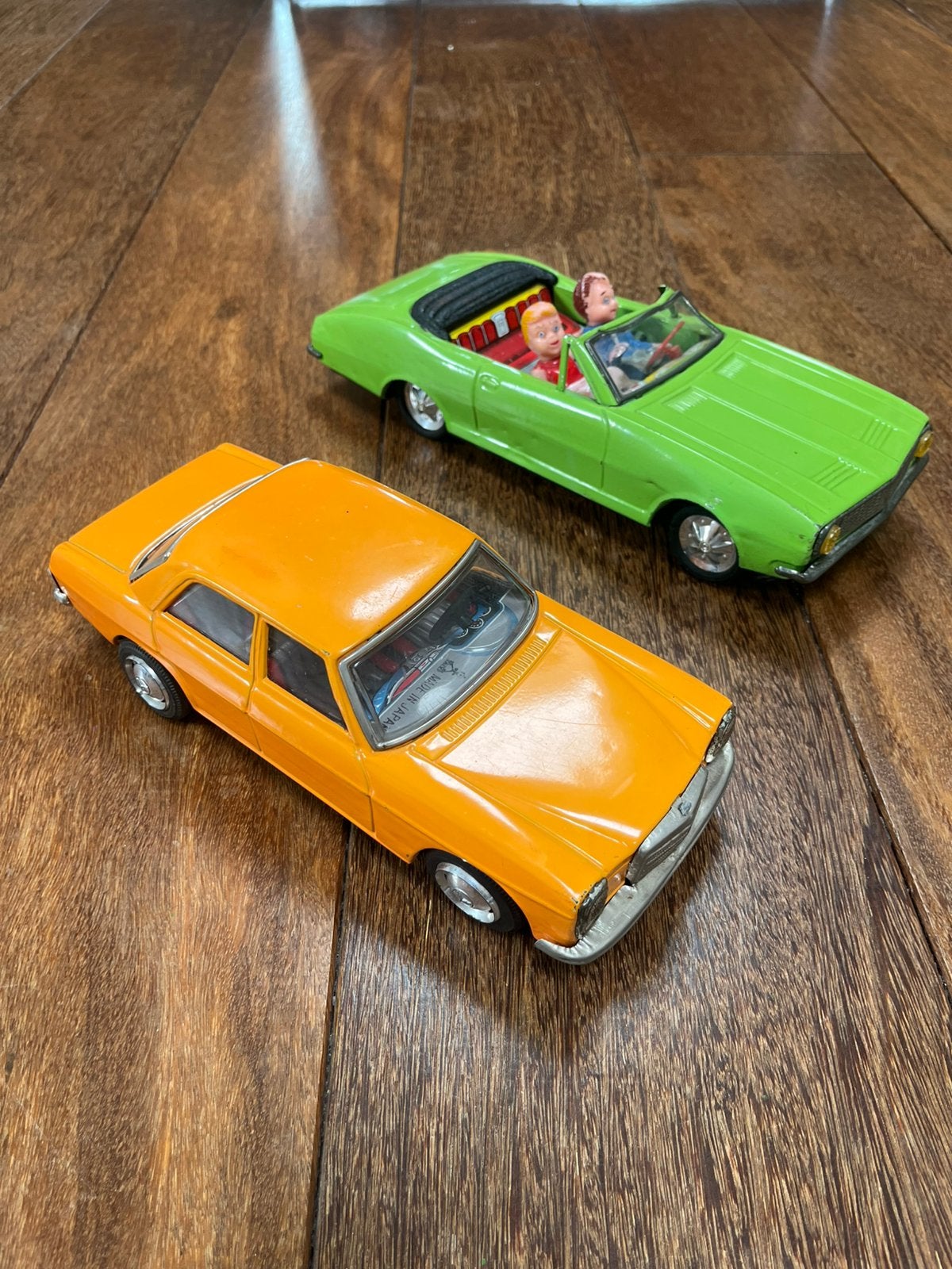 Two vintage toy cars Japan / Argentina, Ophalen, Zo goed als nieuw, Overige merken