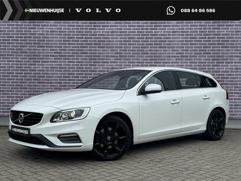 Volvo V60 2.0 D3 Nordic+ Sport | R-Design | Xenon | Trekhaak, Auto's, Volvo, 12 maanden, Gebruikt, Euro 6, 4 cilinders