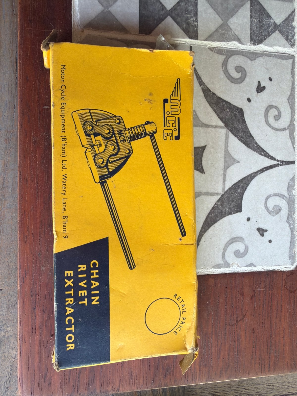 MCE Motorketting pons - Chain Rivet Extractor, Ophalen of Verzenden, Gebruikt
