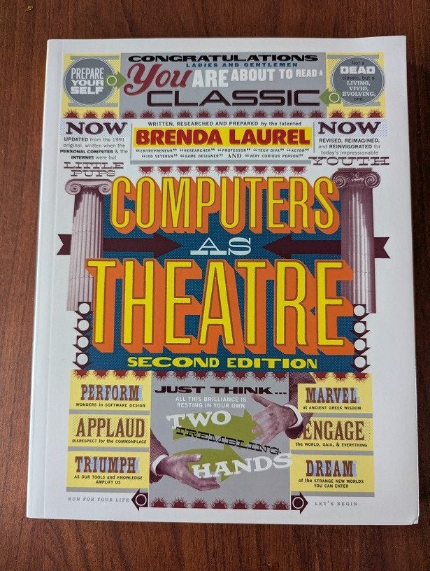 Brenda Laurel. Computers as theatre. In nieuwstaat!, Nieuw, Brenda Laurel, Alpha, HBO