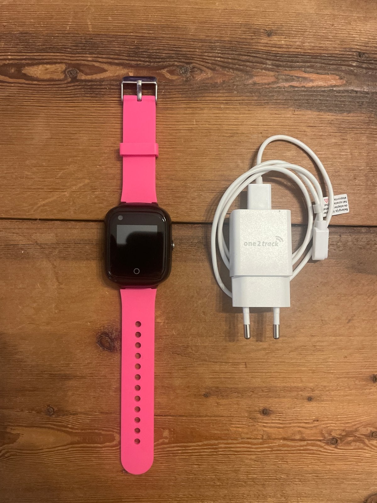One2Track NEO Horloge Roze - Zo goed als nieuw. + 10€ tegoed, Ophalen of Verzenden, Zo goed als nieuw, Roze, GPS