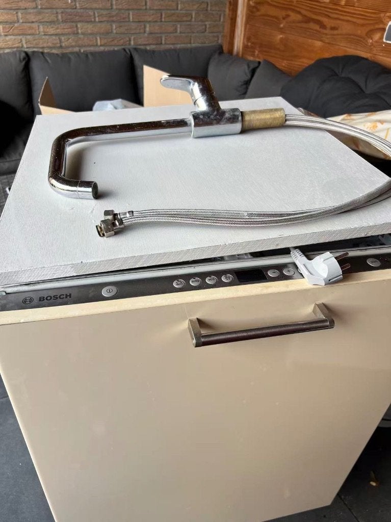 inbouw vaatwasser Bosch SMV84M10EU/43, Ophalen, Minder dan 85 cm, Minder dan 10 liter, Inbouw