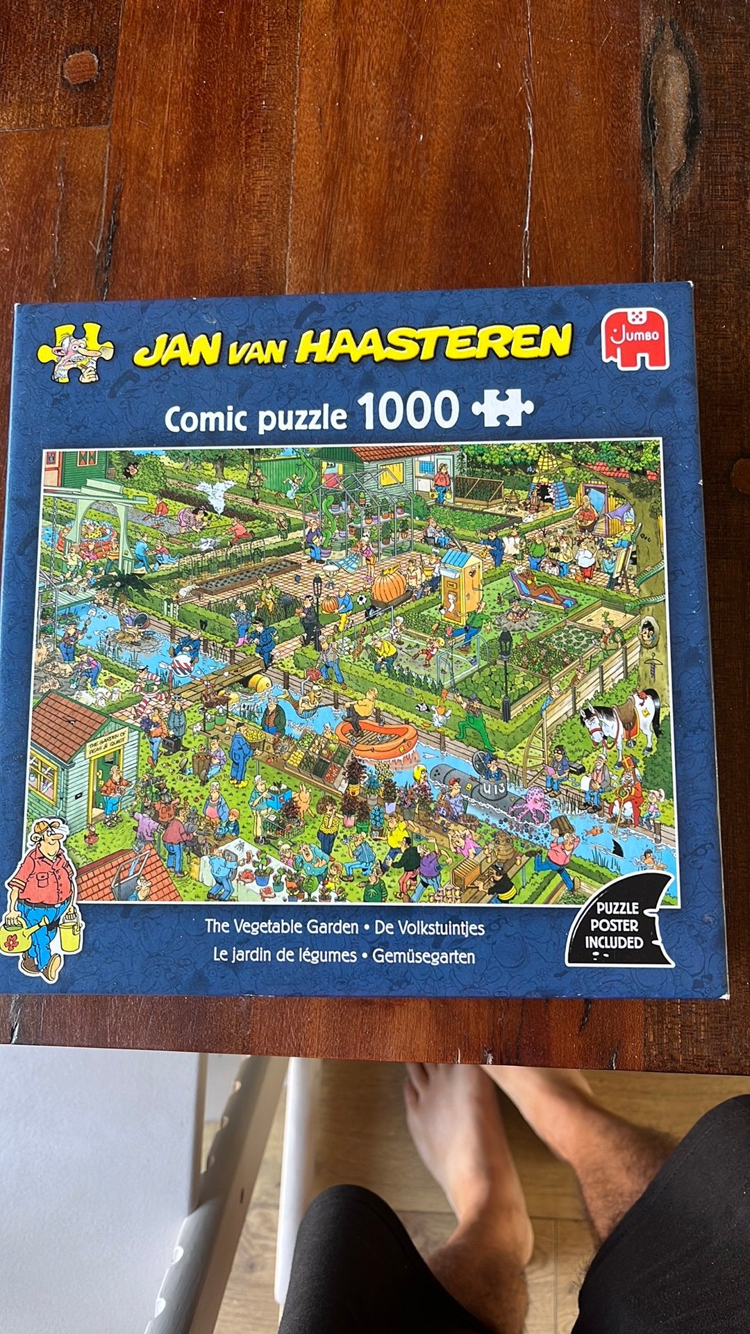 Jan van Haastereren de volkstuintjes, Ophalen, 500 t/m 1500 stukjes, Zo goed als nieuw