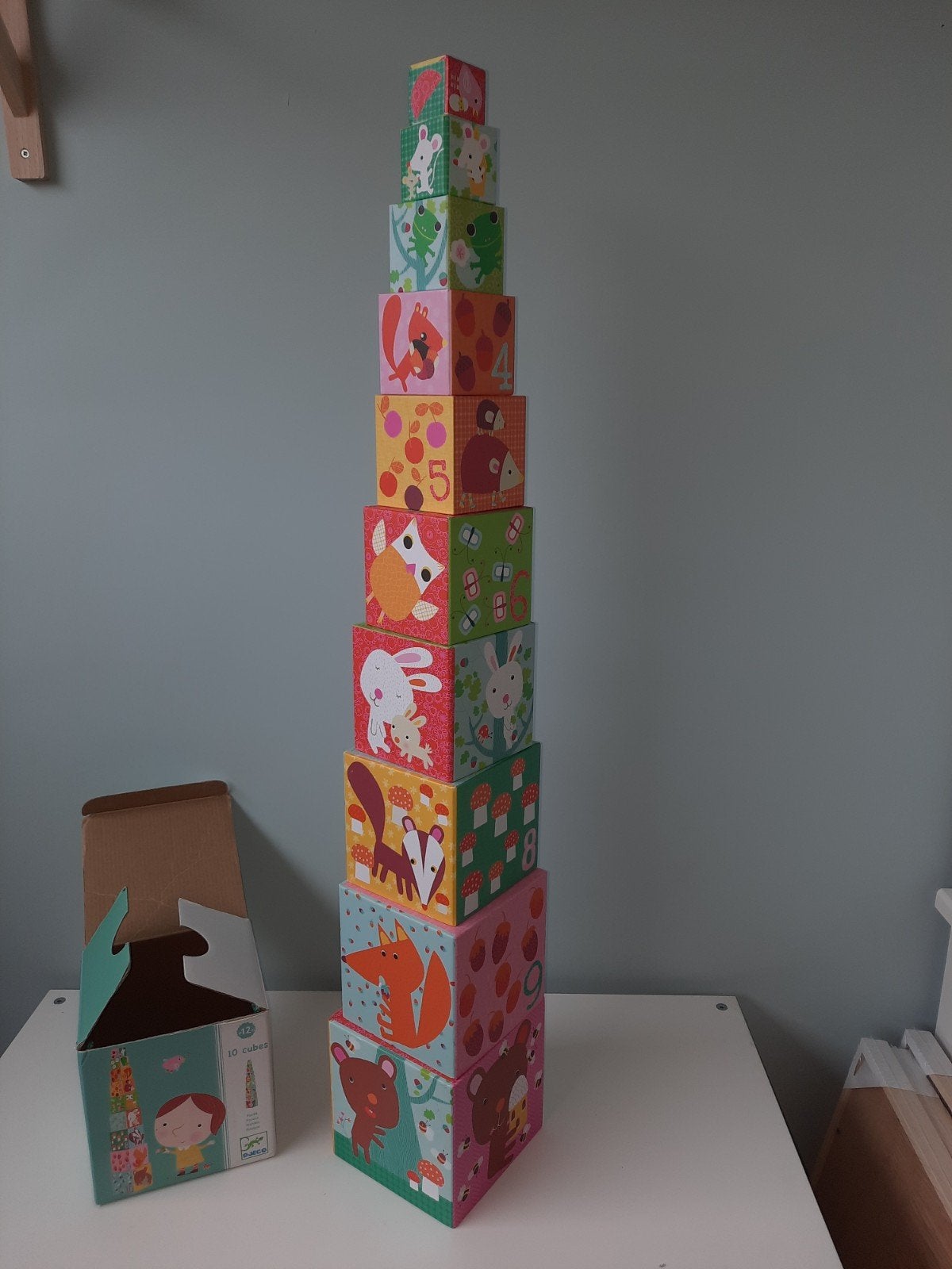 Djeco toren, Ophalen of Verzenden, Zo goed als nieuw, Overige typen