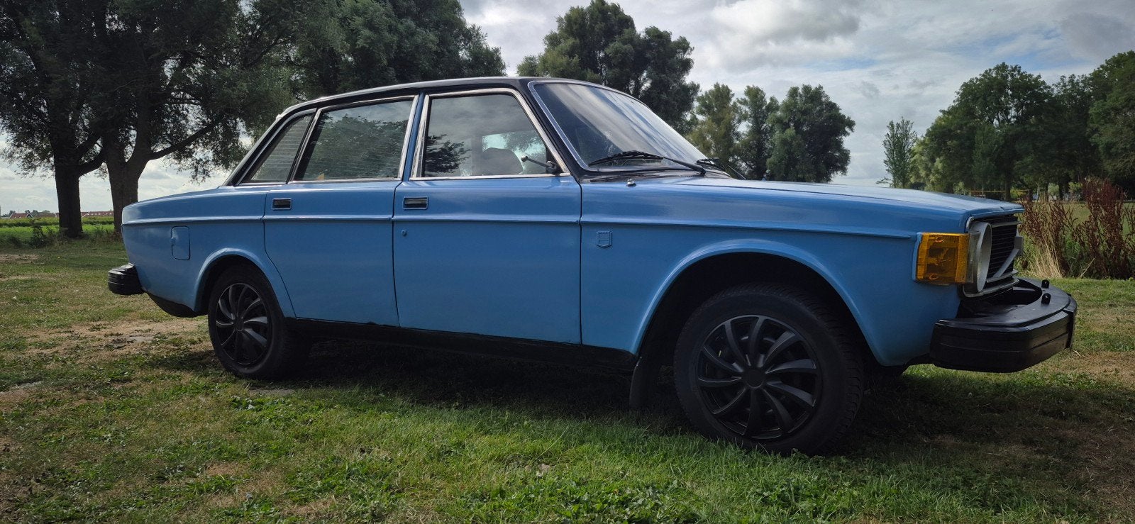 Volvo 144, Auto's, Achterwielaandrijving, Blauw, Handgeschakeld, Particulier