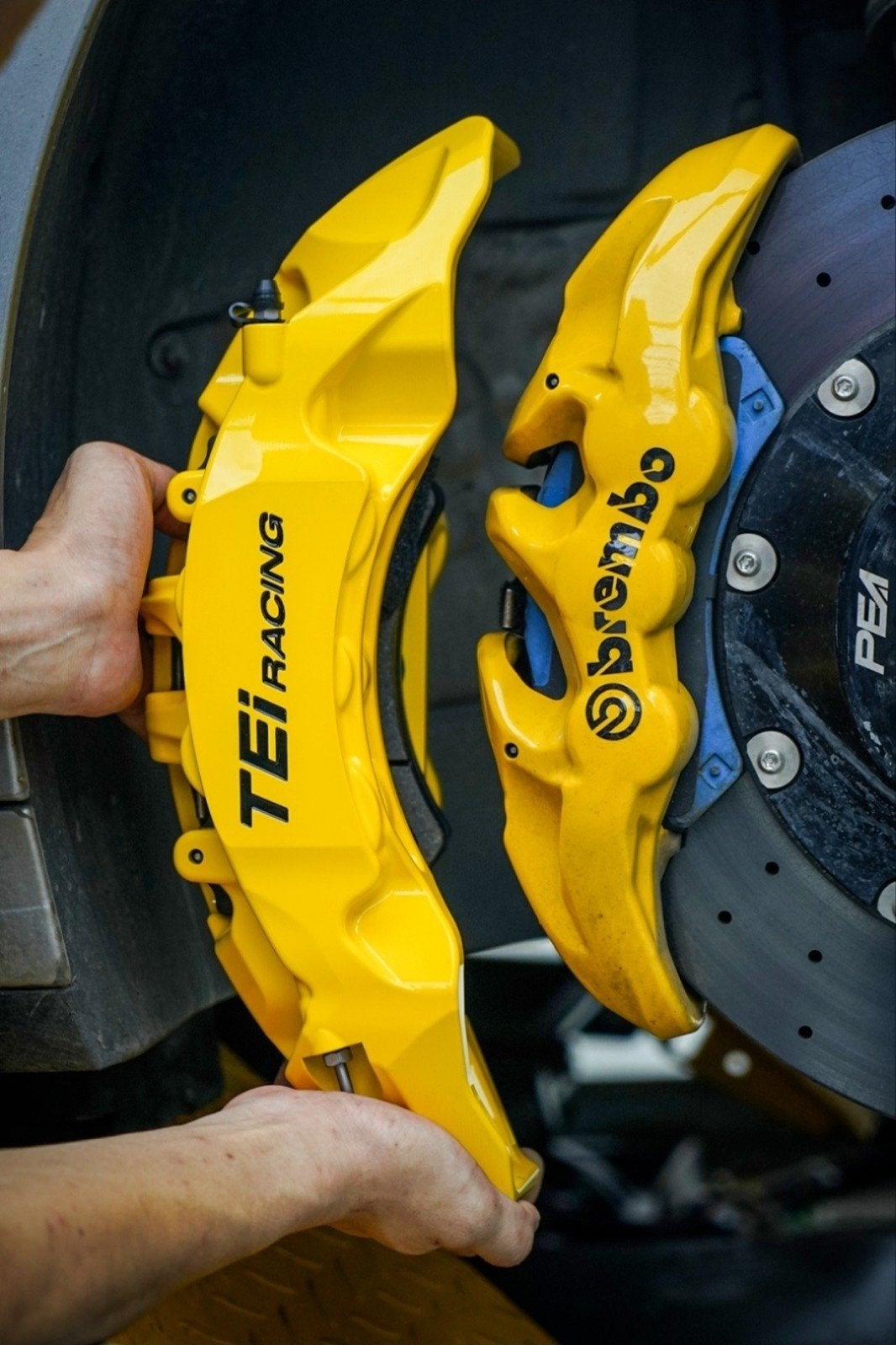 🏁 Tei Performance Keramische Remschijven voor  Porsche' s, Auto-onderdelen, Ophalen of Verzenden, Nieuw, Porsche
