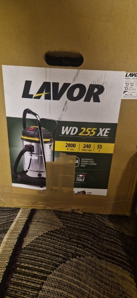 Lavor WD 255 XE Industriële Stofzuiger - Krachtig, Ophalen, Overige merken, Zo goed als nieuw, Industriële stofzuiger