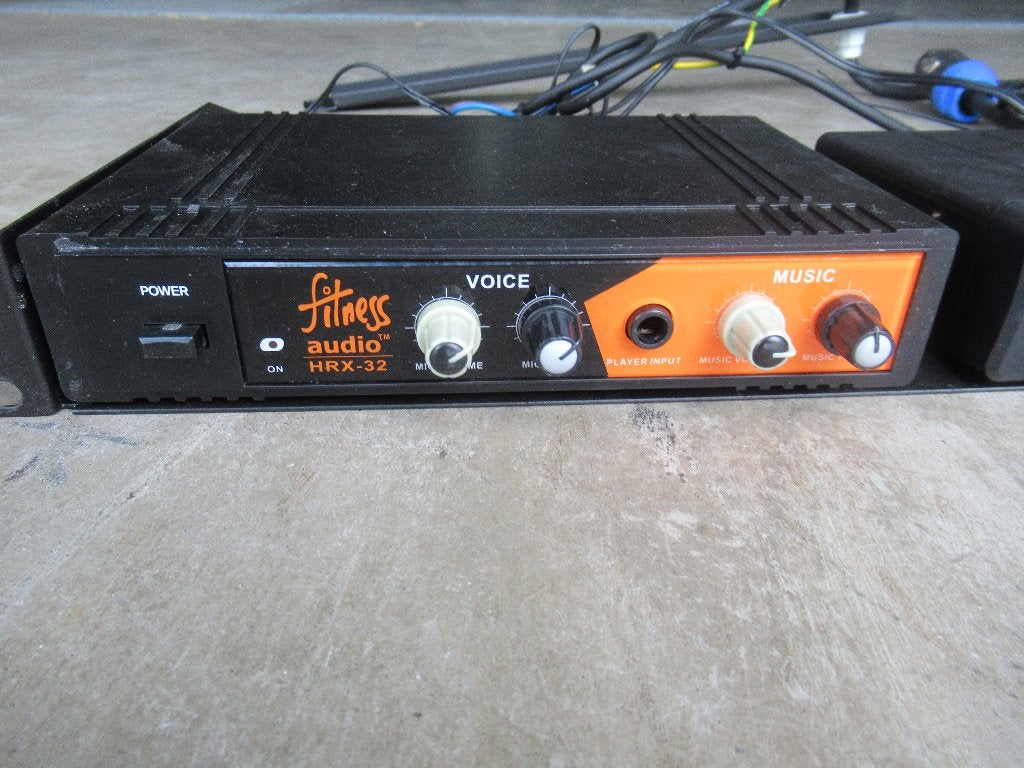3072 ; mini mixer ; fitness audio hrx-32, Gebruikt, Overige typen, Ophalen of Verzenden