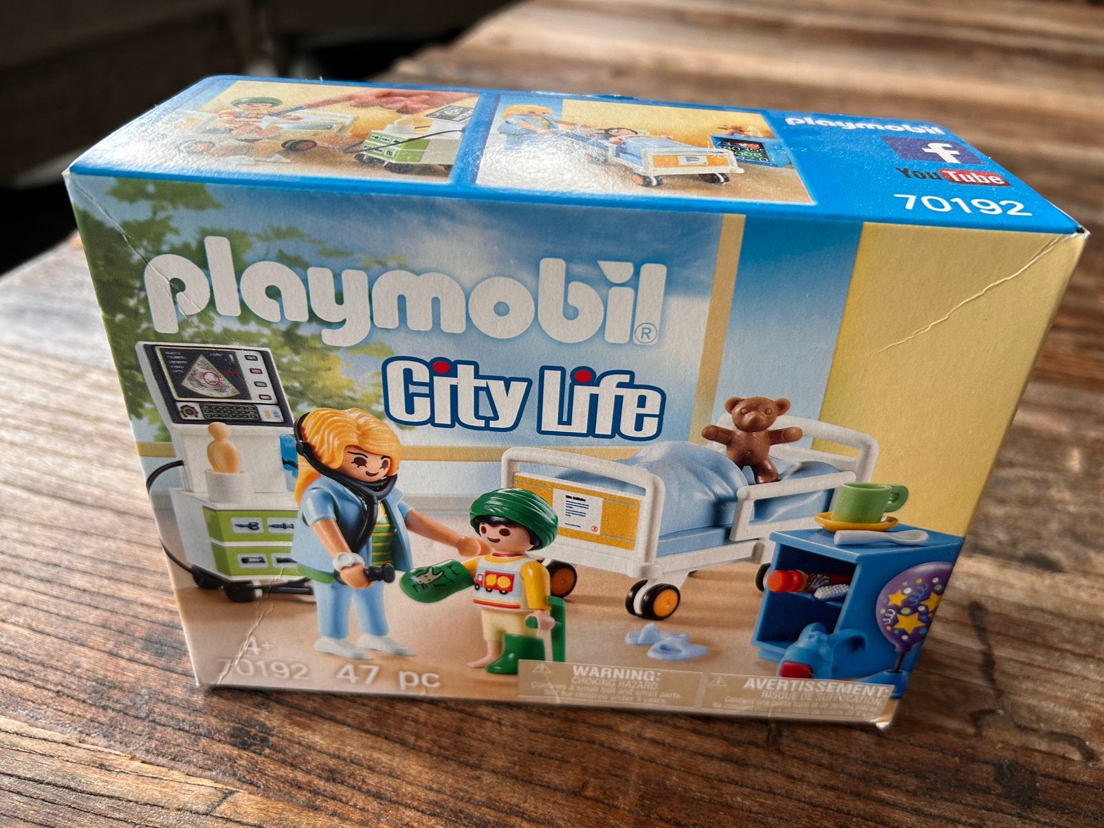 Playmobil City Life Ziekenhuiskamer 70192, Ophalen, Nieuw, Complete set