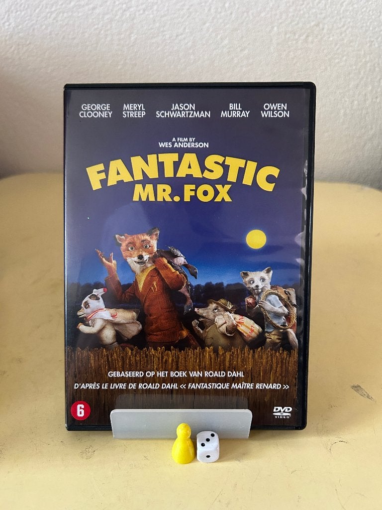 Fantastic Mr. Fox DVD (Wes Anderson - Roald Dahl), Nederlands, Animatie, Amerikaans, Ophalen of Verzenden