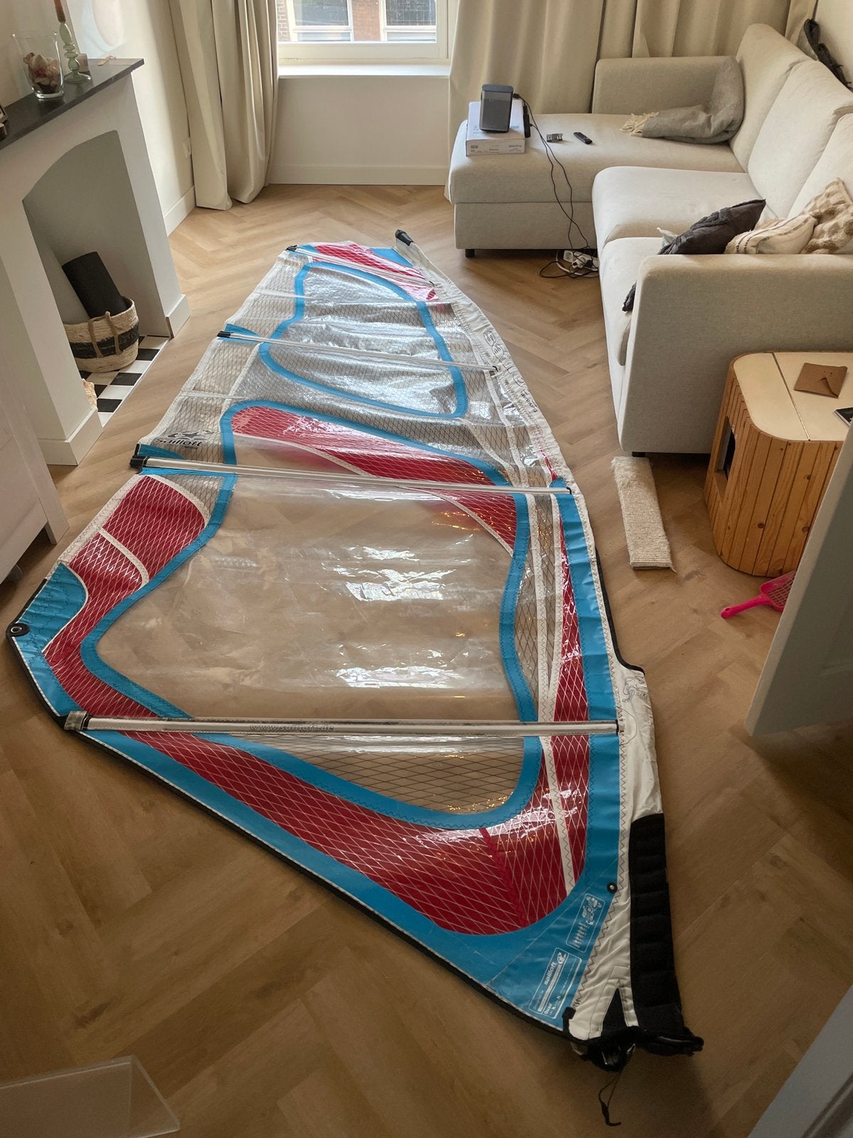 Sailloft Hamburg Quad 4.8 4,8m2 uit 2016, Ophalen, Gebruikt, Zeil, 3.5 tot 5 m²