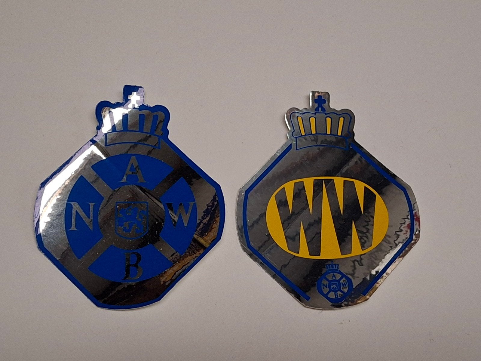 Setje ANWB en Wegenwacht stickers / origineel, Ophalen of Verzenden, Zo goed als nieuw, Auto of Motor