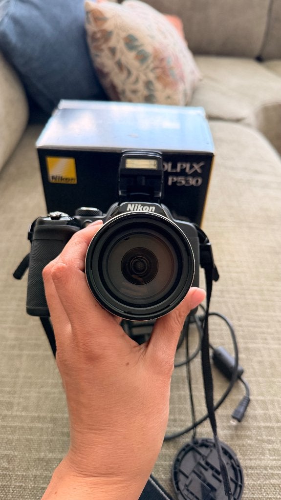 Nikon Coolpix p530, Verzenden, 16 megapixels, Zo goed als nieuw, Lensdop