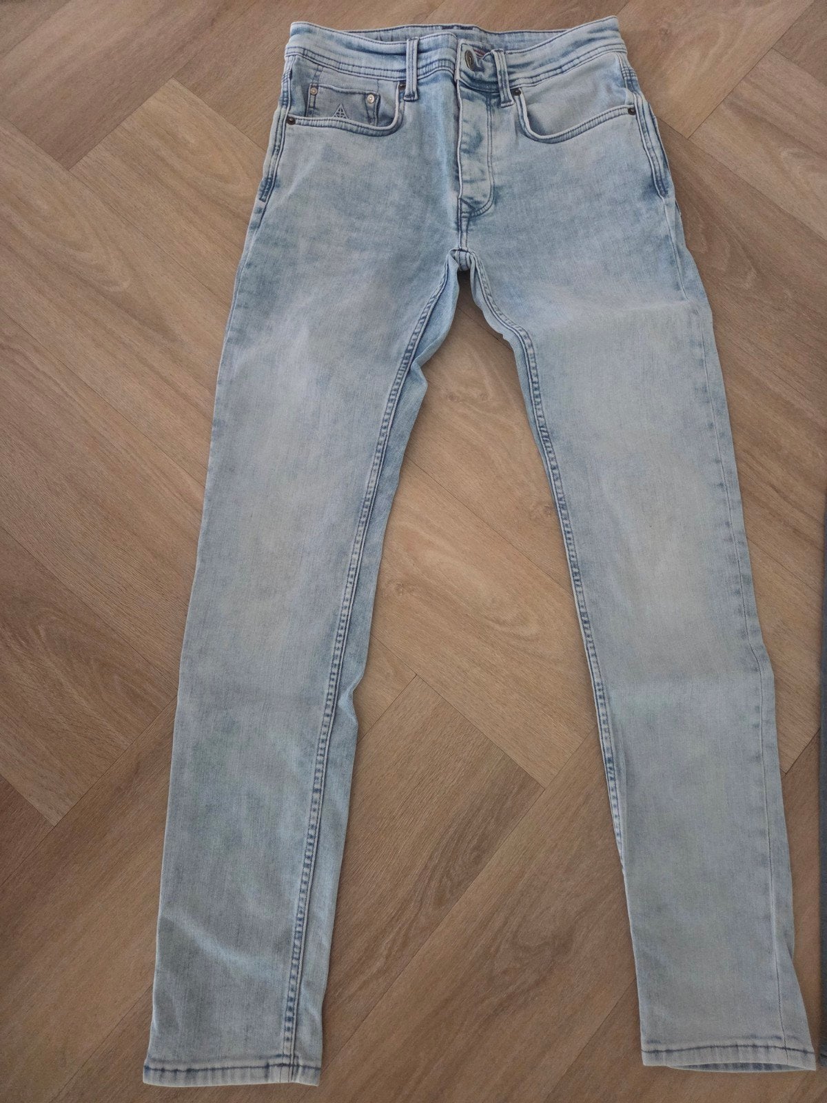 3 Jeans Hallinger (The Sting) Harper Slimfit Jeans - Maat 28, Kleding | Heren, Blauw, W32 (confectie 46) of kleiner, Ophalen of Verzenden
