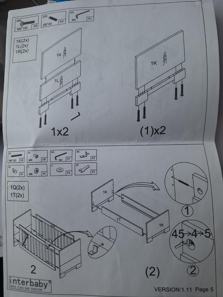 Babykamer Chicago interbaby, Ophalen, Zo goed als nieuw, Jongetje of Meisje