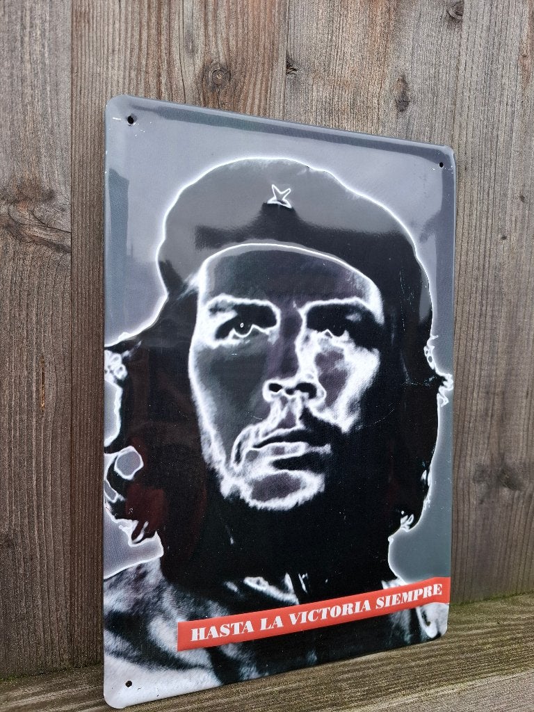 Wandbord Che Guevara, Ophalen of Verzenden, Nieuw, Metaal, Reclamebord