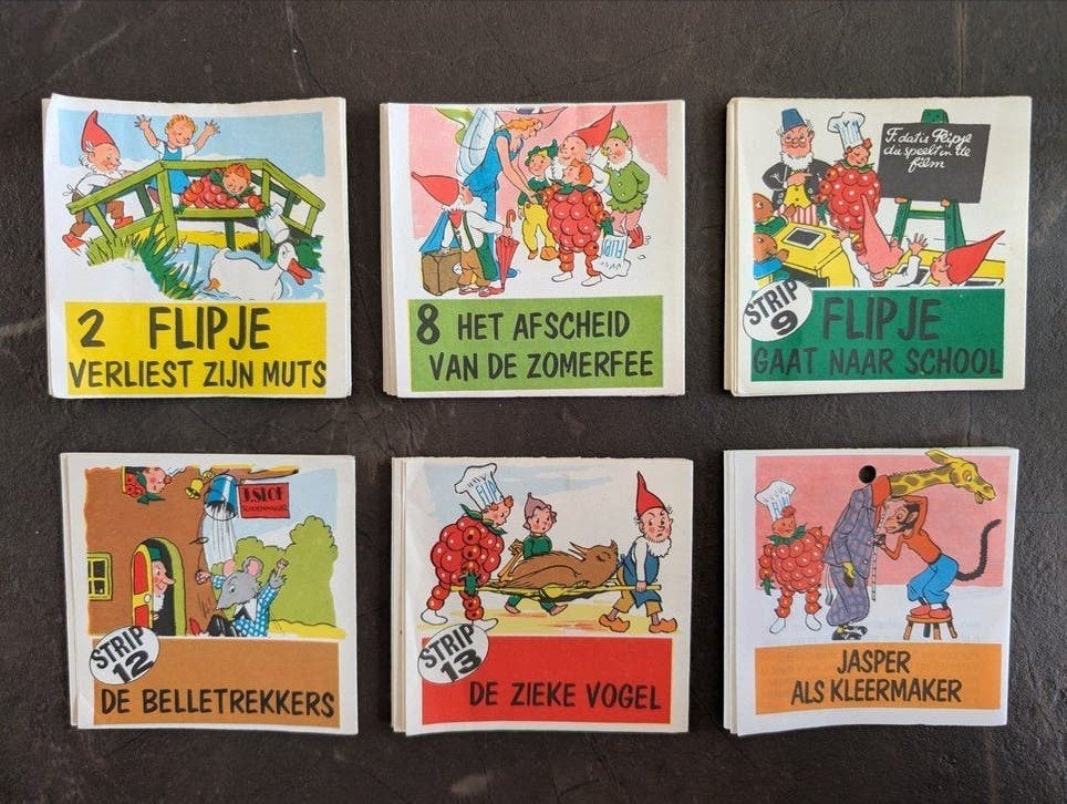 Flipje Tiel stripboekjes - Set van 6, Boeken, Meerdere stripboeken, Ophalen of Verzenden, Gelezen