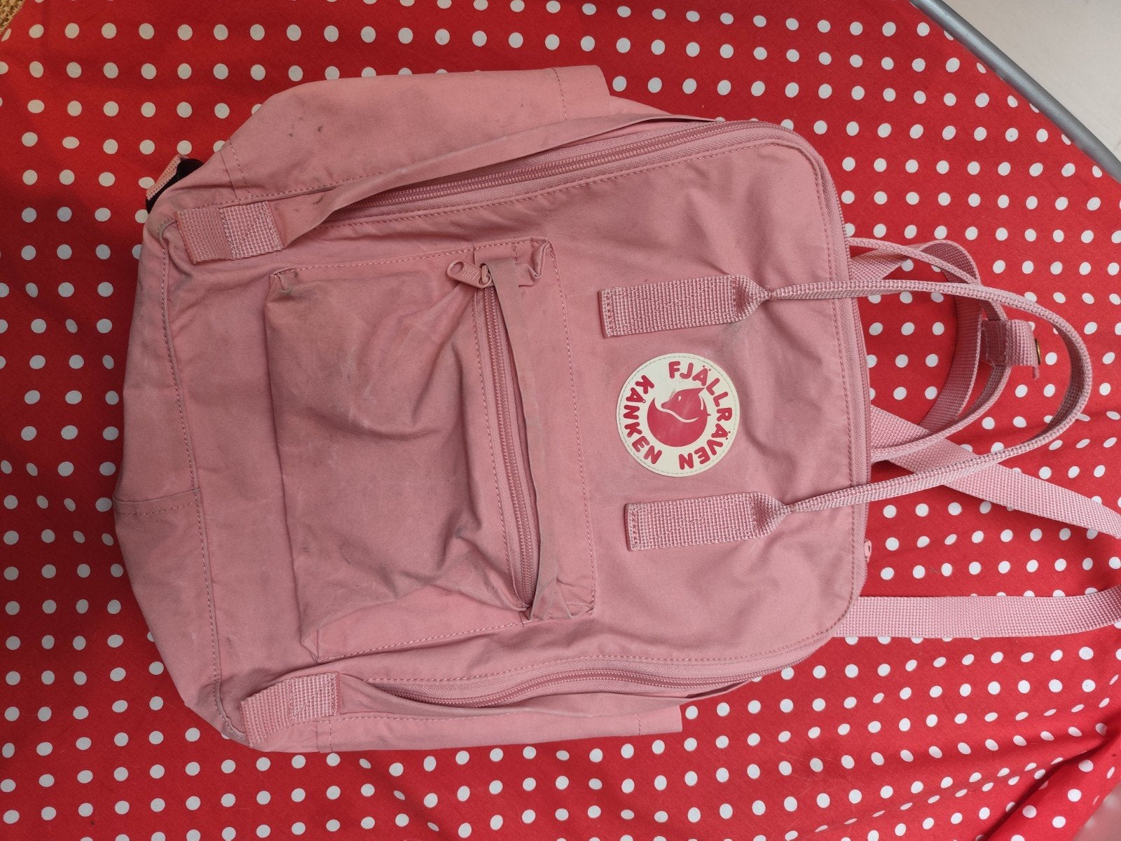 Kanken Fjällräven rugzak, Ophalen of Verzenden, Gebruikt, Roze, Rugtas