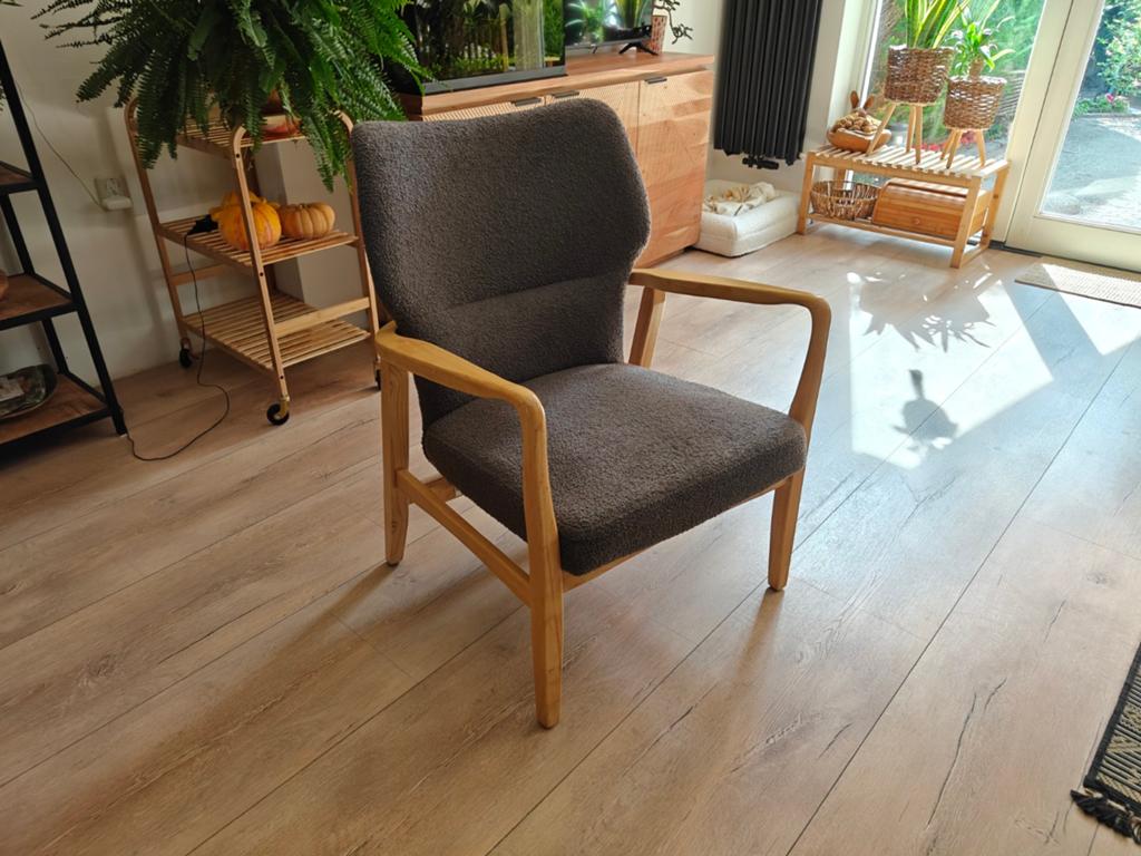 Fauteuil stoel 'Mila', Ophalen, Stof