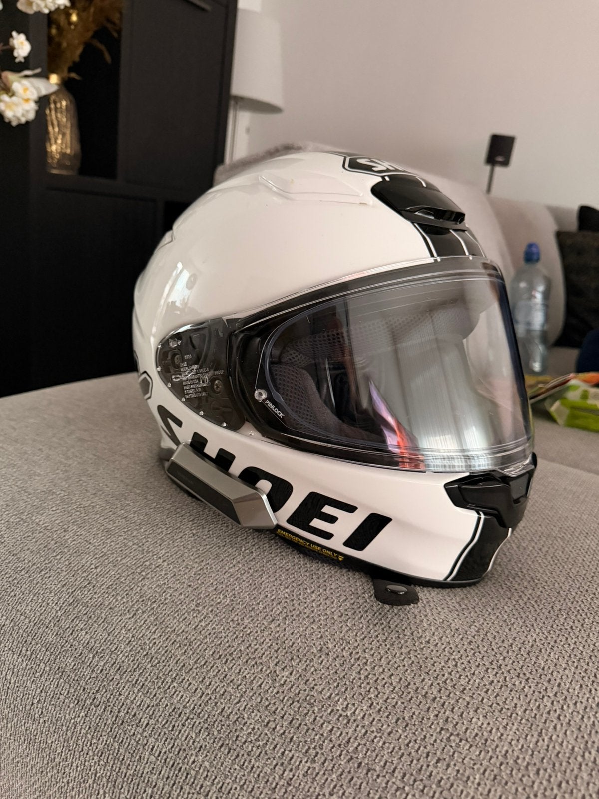 ZGAN SHOEI NXR2 helm met sena communicatie set, Motoren, Kleding | Motorhelmen, Systeemhelm, XL, Ophalen of Verzenden, Shoei