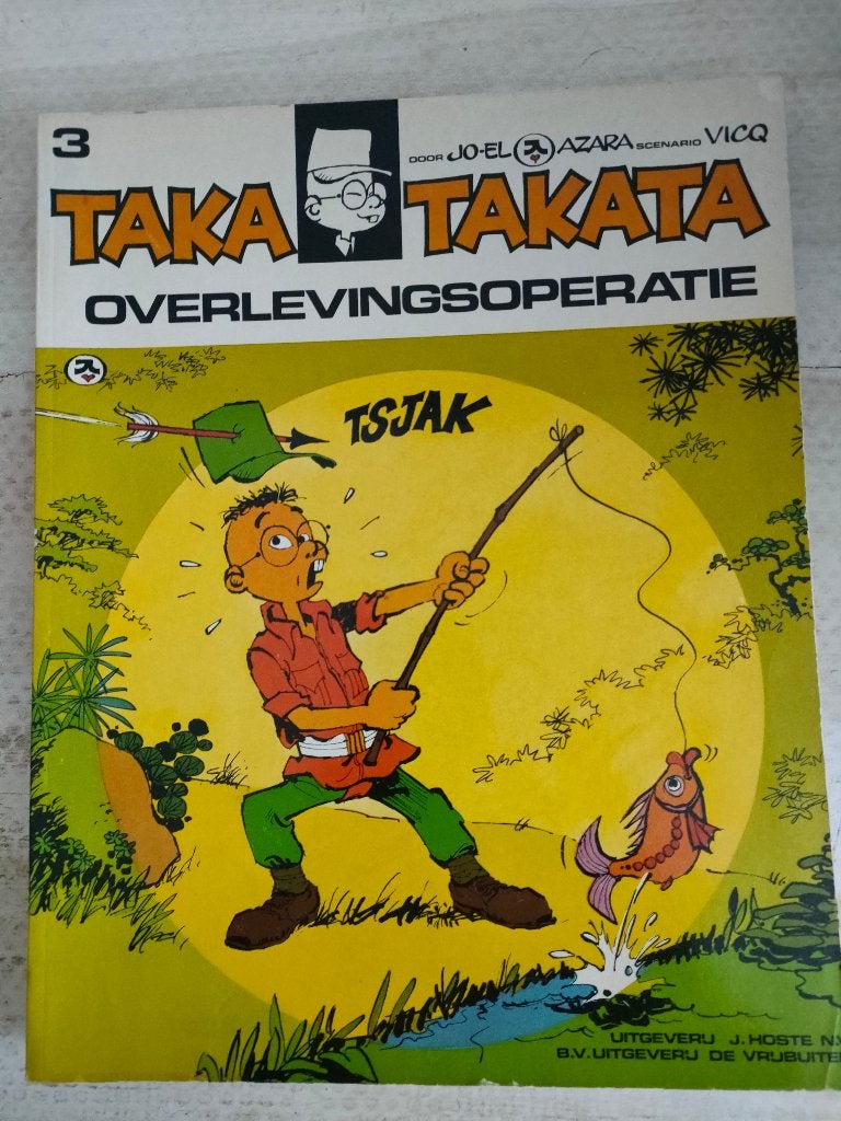 TAKA TAKATA, Meerdere stripboeken, Ophalen of Verzenden, Gelezen