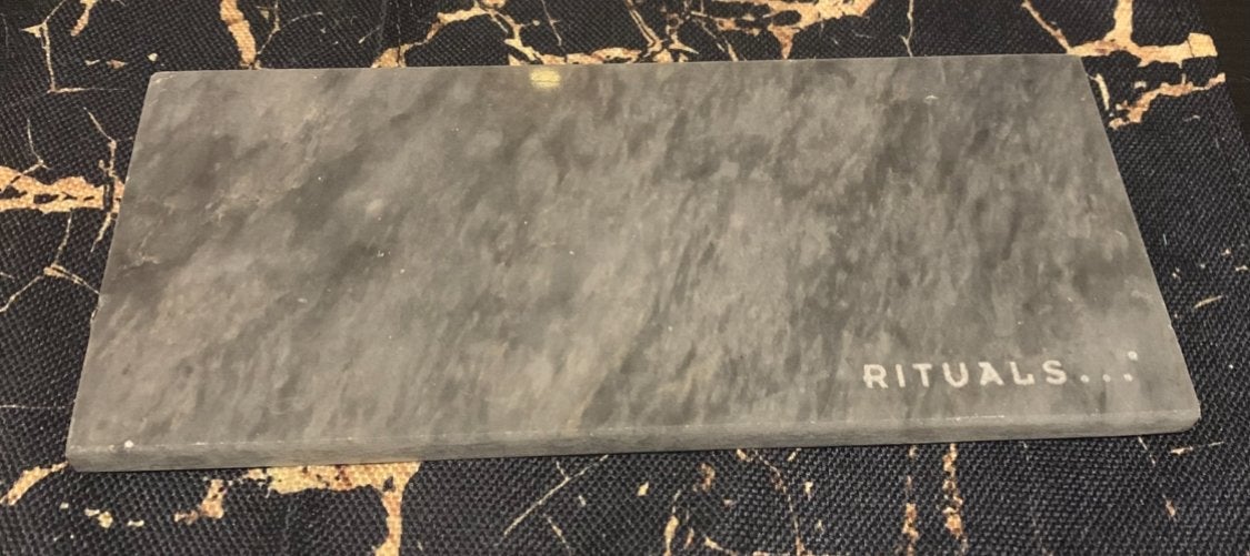 Rituals Luxury tray antique blue, Huis en Inrichting, Badkamer | Badtextiel en Accessoires, Gebruikt, Overige typen, Grijs, Ophalen of Verzenden