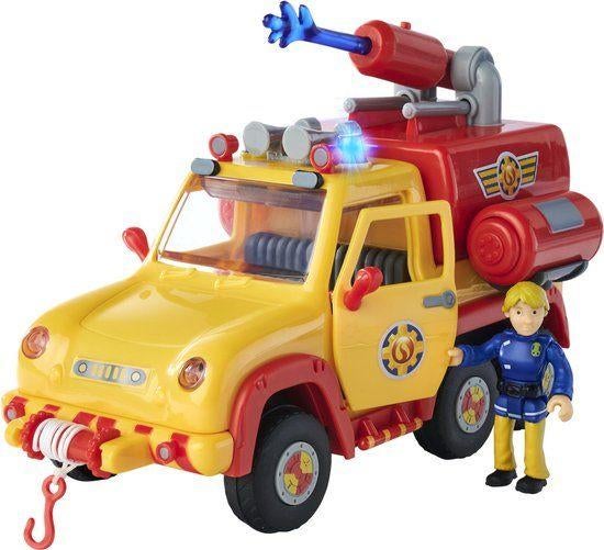 Simba - Brandweerman Sam Brandweerauto Venus 2.0 met figuur, Nieuw, Ophalen of Verzenden, Www.loods56.nl, X