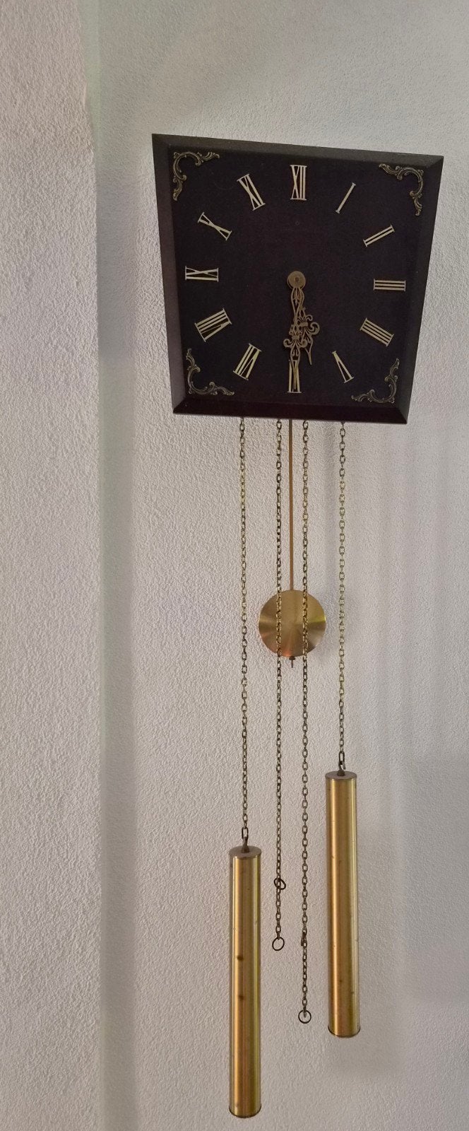 Klassieke Junghans wandklok – W748 kettingklok met slinger –, Huis en Inrichting, Ophalen, Wandklok