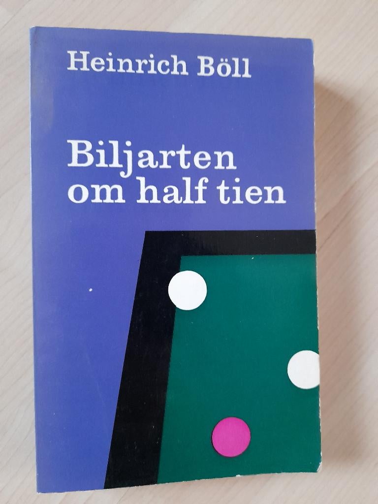 BILJARTEN OM HALFTIEN  Heinrich Boll, Ophalen of Verzenden, Gelezen