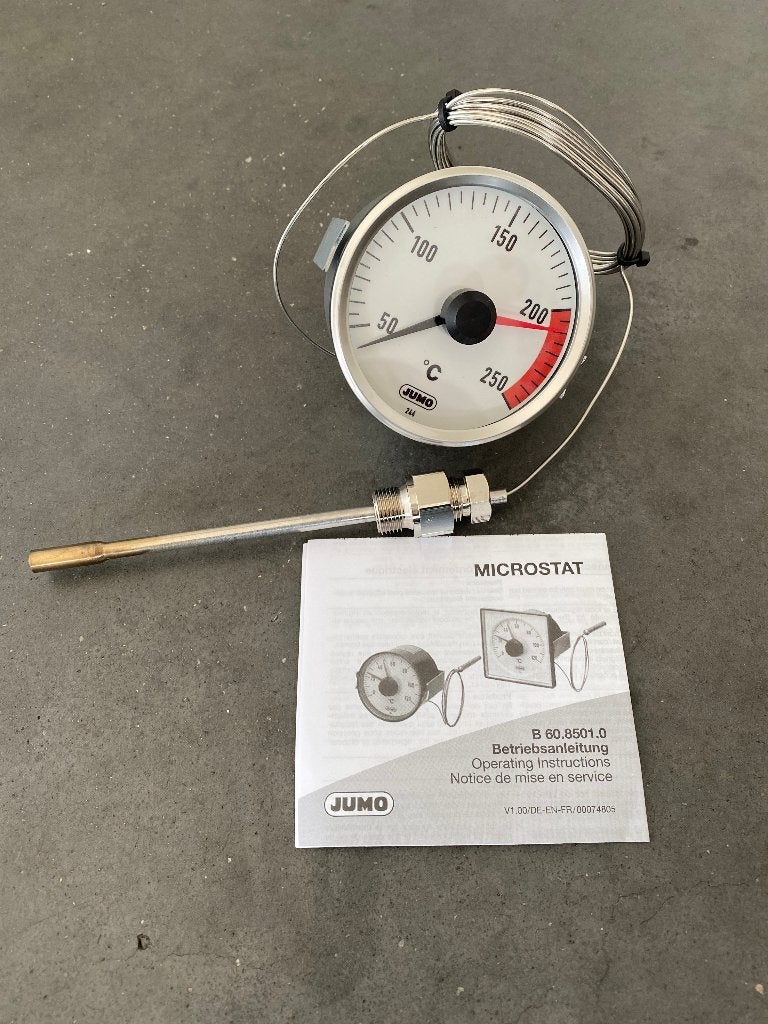 Temperatuurklok Ø80mm - frituur bakwand / Smitto visbak oven, Jumo, Verzenden, Nieuw, Rijnkade 18 Weesp