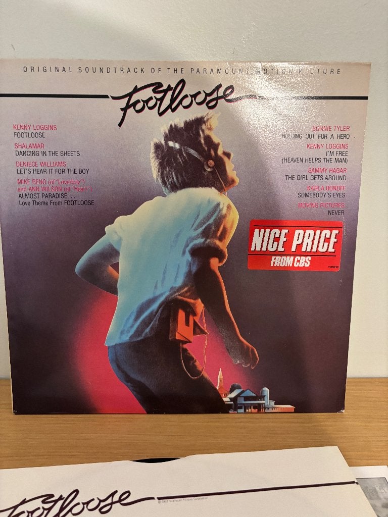 LP - Footloose - soundtrack, LP, Gebruikt, Soundtrack, Ophalen of Verzenden