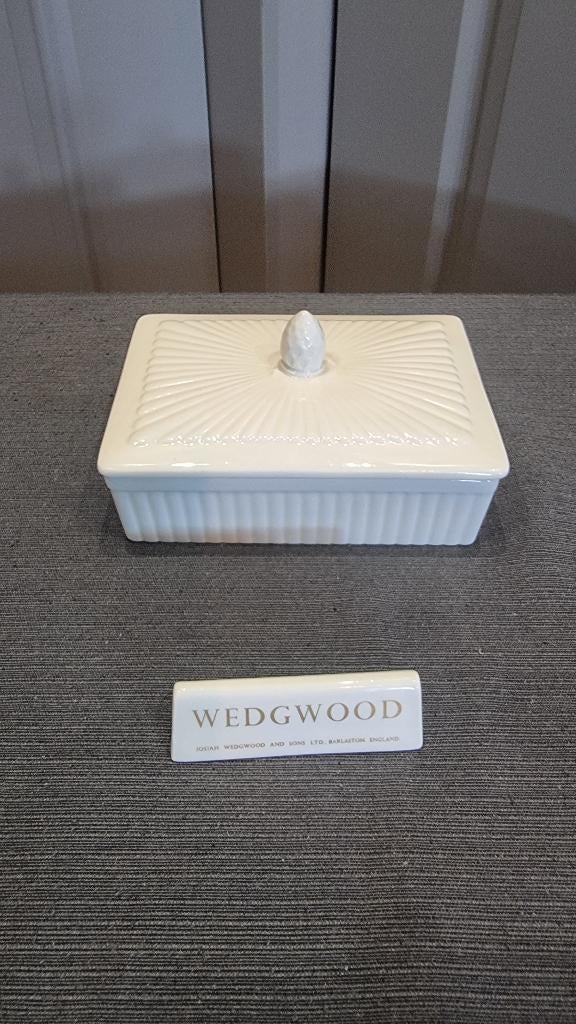 Wedgwood Edme lepeldoosje, Overige typen, Ophalen of Verzenden, Zo goed als nieuw, Wedgwood