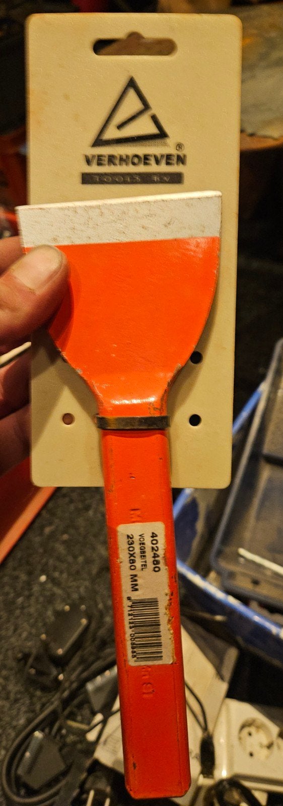 Nieuwe Verhoeven Voegbeitel 230x60mm, Doe-het-zelf en Verbouw, Gereedschap | Handgereedschap, Ophalen of Verzenden, Nieuw, Beitel