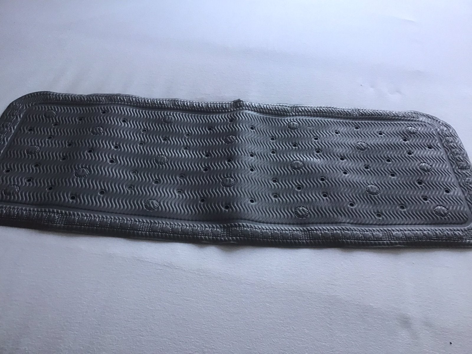 NIEUW. Badmat rubber antislip., Ophalen of Verzenden, Nieuw, Grijs, Badmat